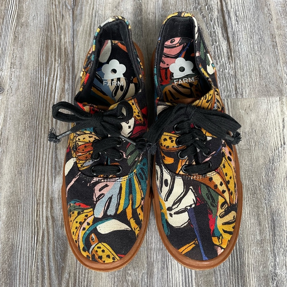 Worn just once Farm Rio shoes